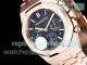 Perfect Clone HBF Audemars Piguet Royal Oak 50th Anniversary Rose Gold Case Black Dial 41mm (3)_th.jpg